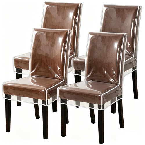 Set transparent dining seat - 4,