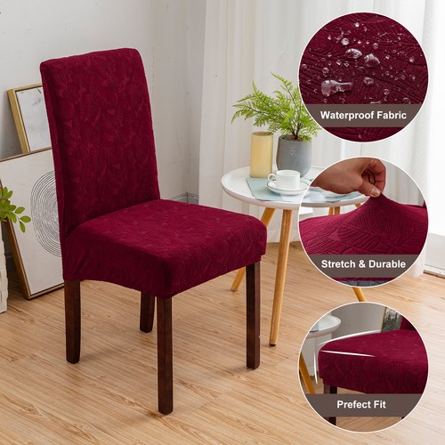 Elastic leaf pattern chair - elastic,