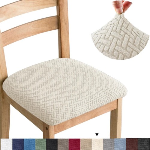 Stretch jacquard dining chair - stretch,