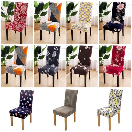 6pcs stretch printed chair - 1/4/6pcs,
