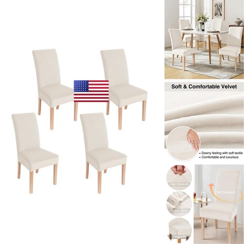 Smiry velvet stretch dining - velvet,
