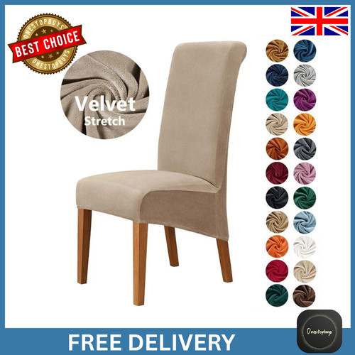 Velvet dining chair covers - chair,
