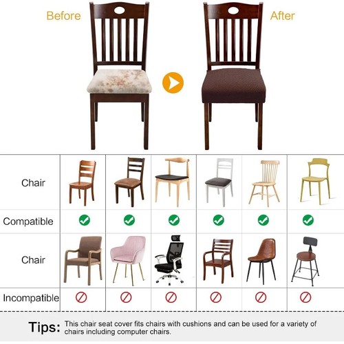 Jacquard stretch chair seat - jacquard,