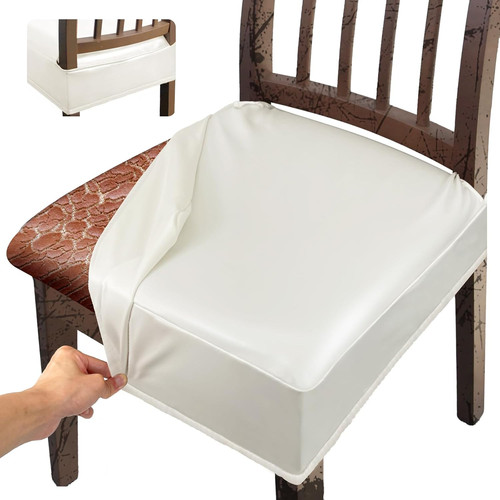 Leather seat covers dining - seat,