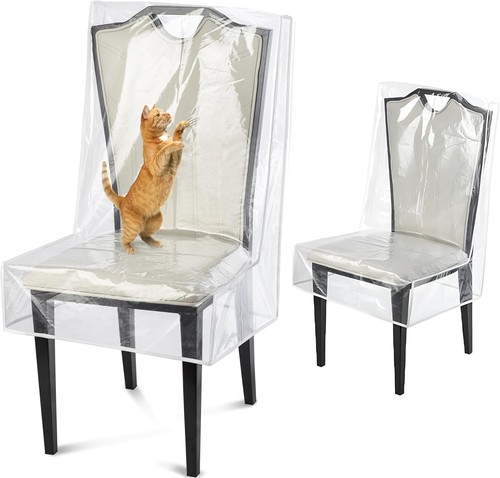 Clear plastic dining chair - clear,