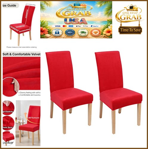 Stretch velvet dining - dining, chair